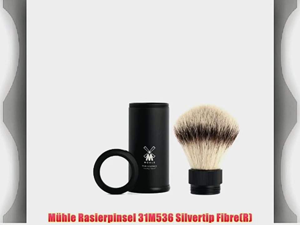 M?hle Rasierpinsel 31M536 Silvertip Fibre(R)