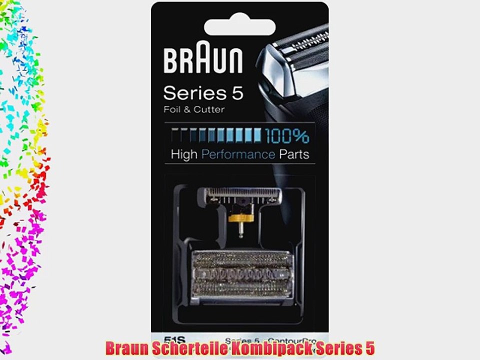 Braun Scherteile Kombipack Series 5