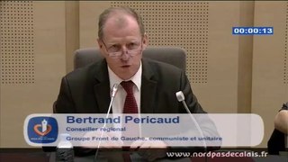 Intervention Bertrand Pericaud seance pleniere Calais Seafrance et migrants 10-07-15