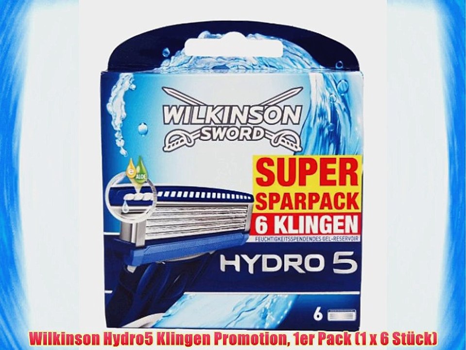Wilkinson Hydro5 Klingen Promotion 1er Pack (1 x 6 St?ck)