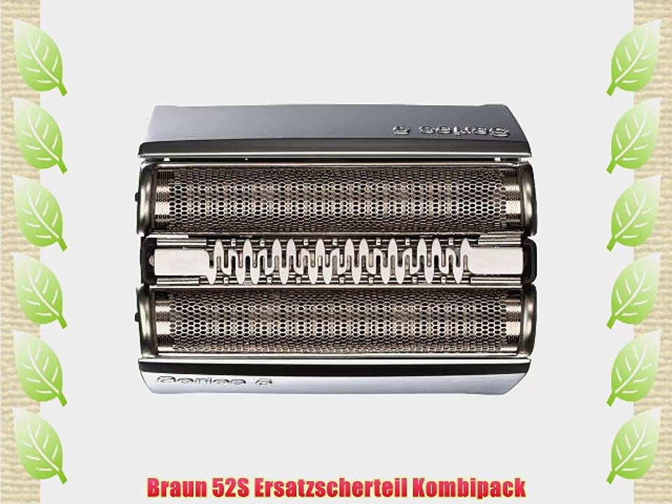 Braun 52S Ersatzscherteil Kombipack