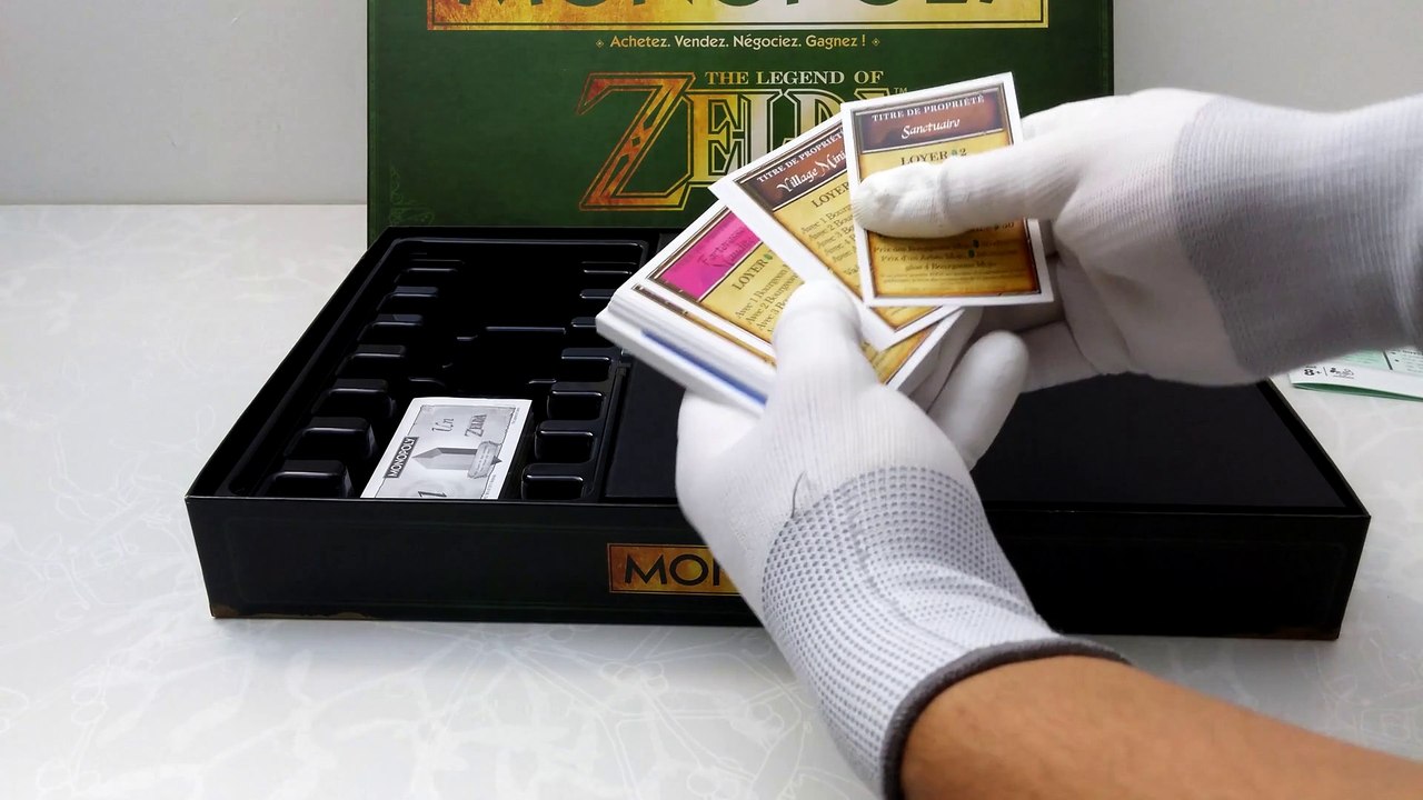 Déballage Monopoly Zelda