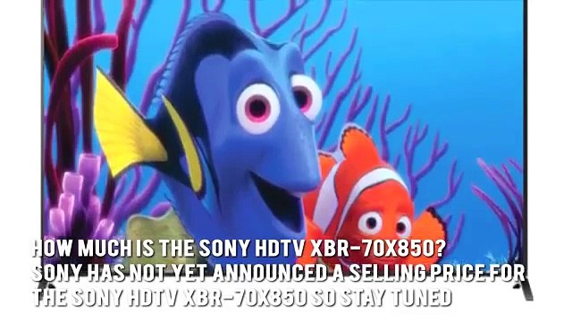 Sony XBR70X850B review | Sony 70 inch 4K Ultra HD 120Hz 3D LED HDTV X-Series CES