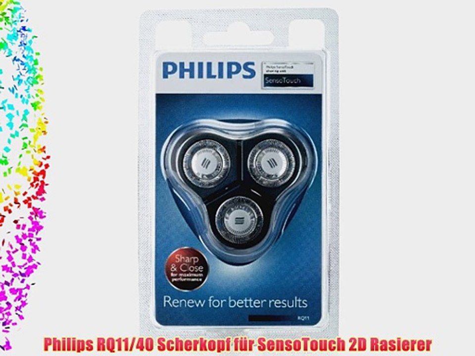Philips RQ11/40 Scherkopf f?r SensoTouch 2D Rasierer