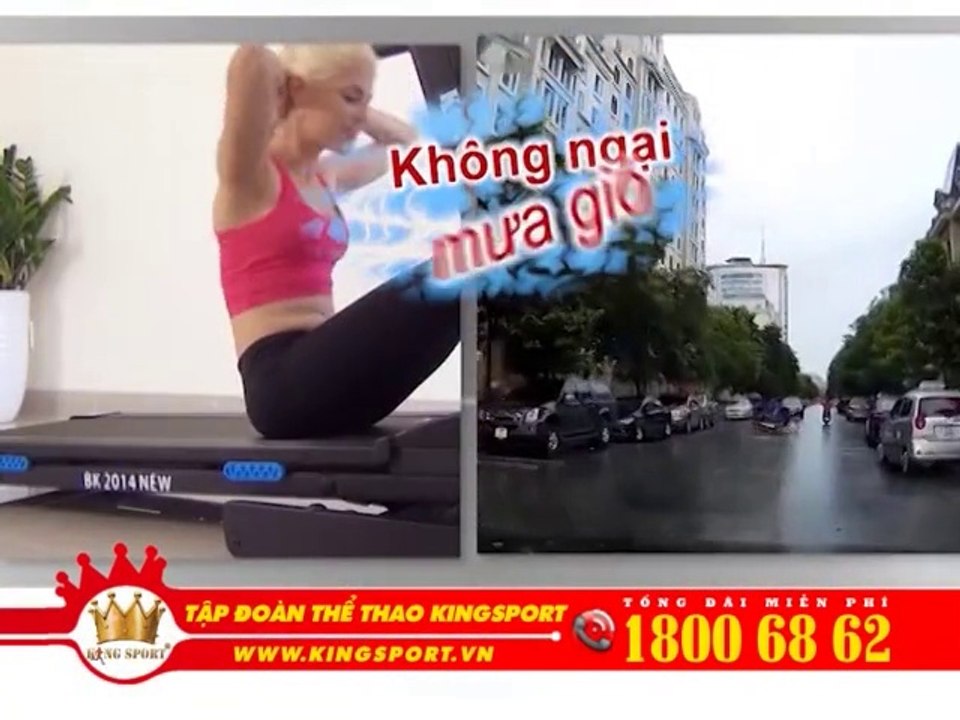 Đón xem máy chạy bộ giá rẻ cho Gia đình BK2014 của Kingsport trên kênh SCTV1