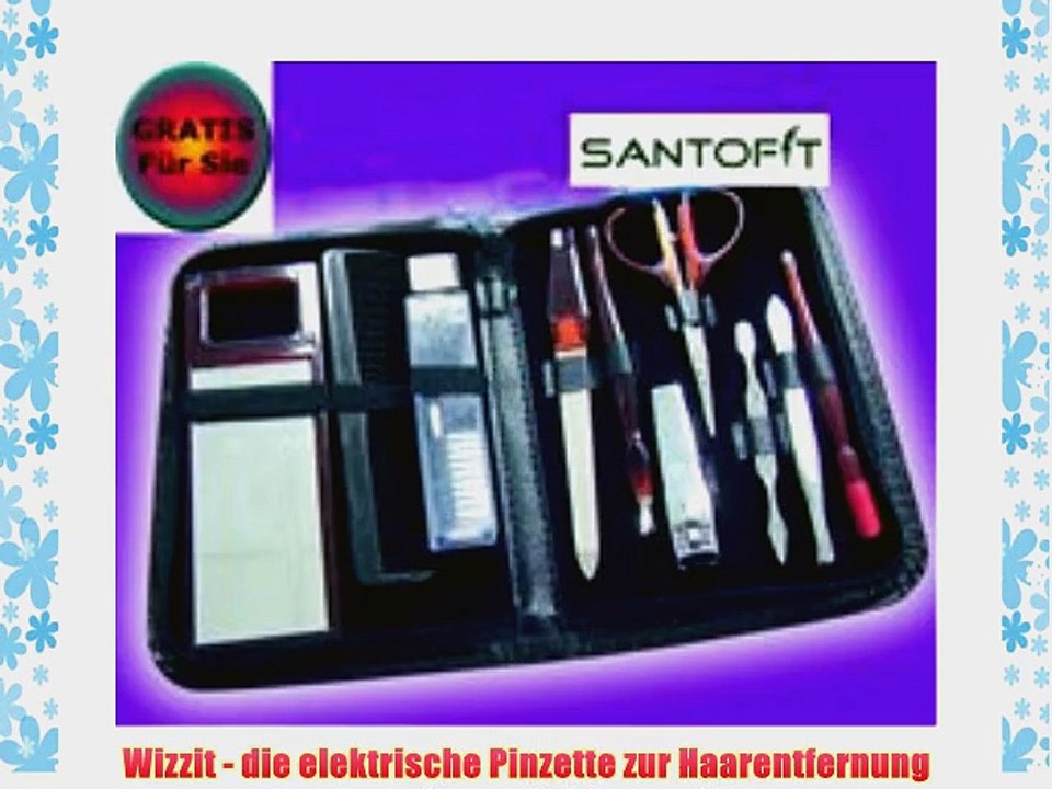 Wizzit - die elektrische Pinzette zur Haarentfernung