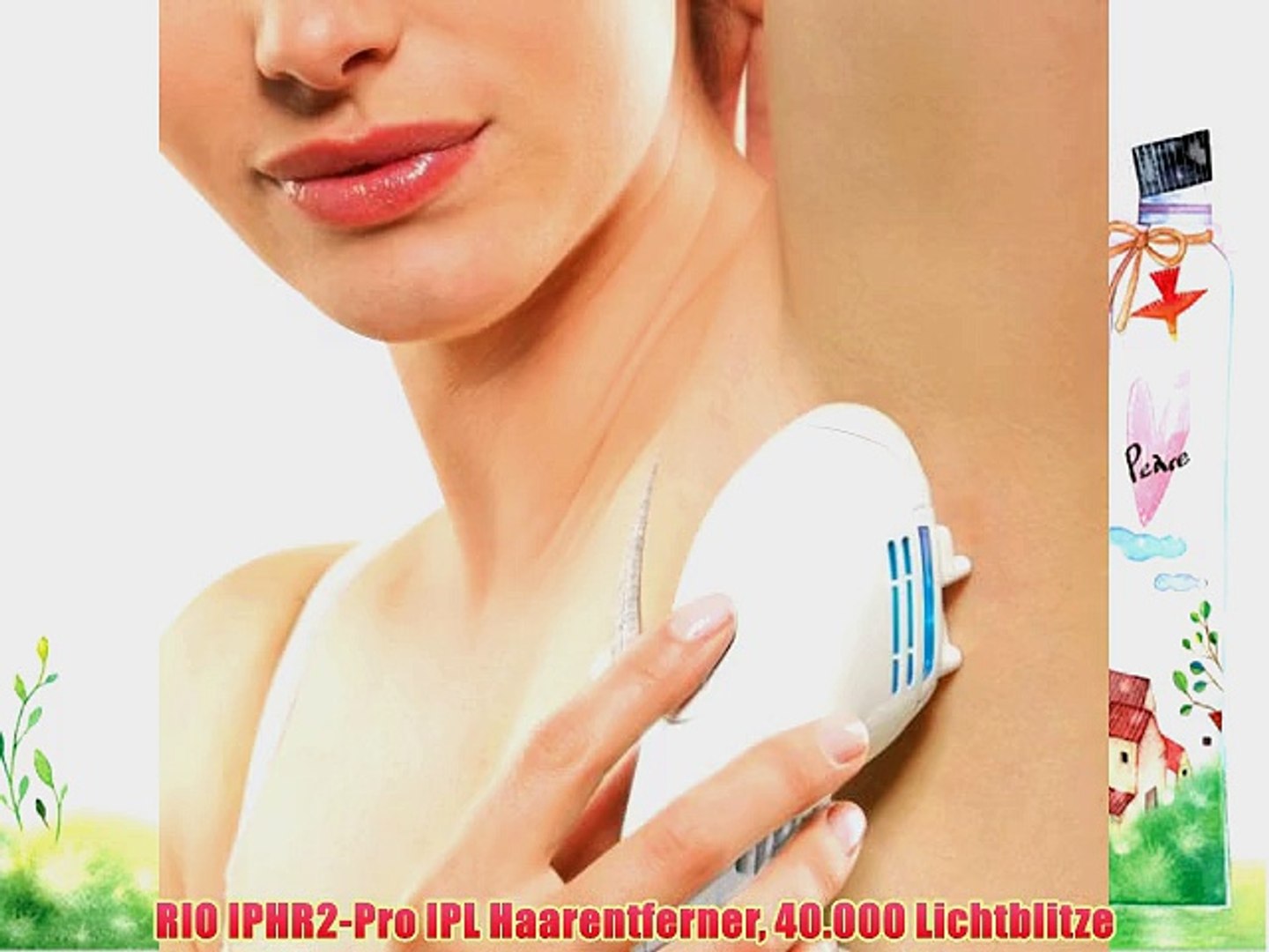 Rio Iphr2 Pro Ipl Haarentferner 40 000 Lichtblitze Video Dailymotion