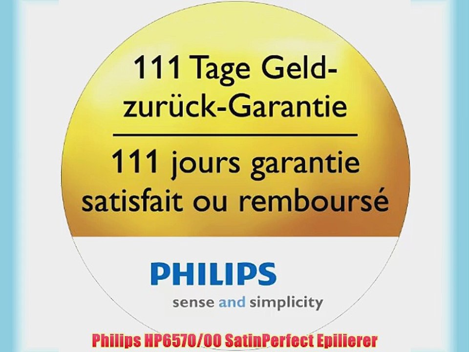 Philips HP6570/00 SatinPerfect Epilierer