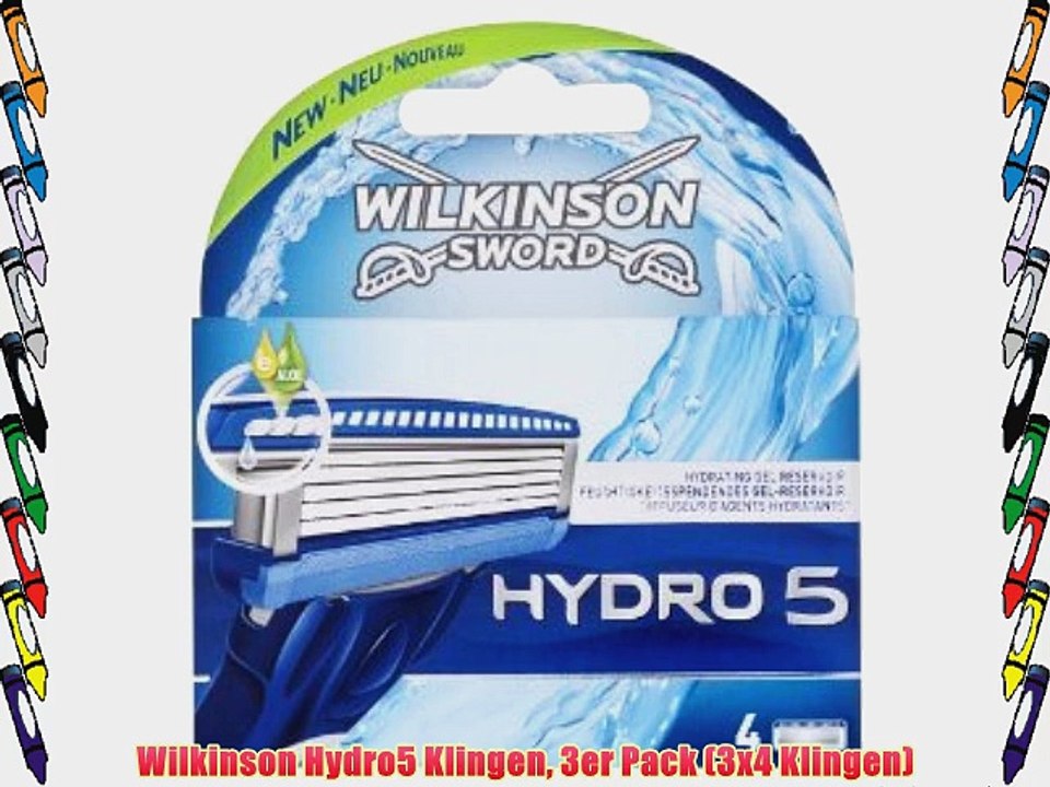 Wilkinson Hydro5 Klingen 3er Pack (3x4 Klingen)