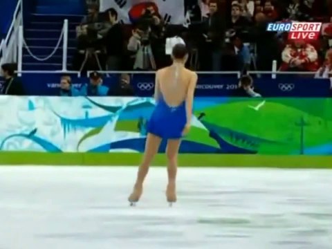 2010 Olympics Yuna Kim FS Gershwin Concerto in F (British EuroSport) (Kor sub)