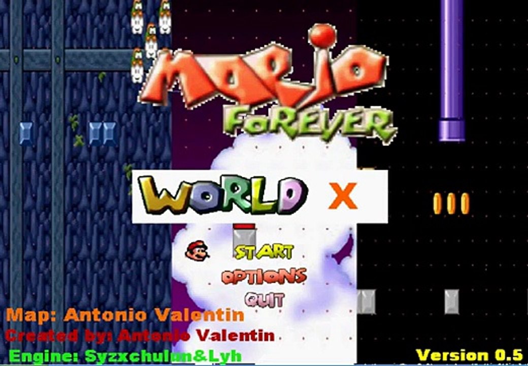 Mario Forever: World X by Antonio Valentin