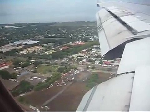 LANDING IN MANAGUA, MI LINDA NICARAGUA
