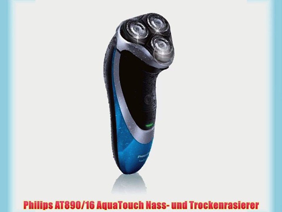 Philips AT890/16 AquaTouch Nass- und Trockenrasierer
