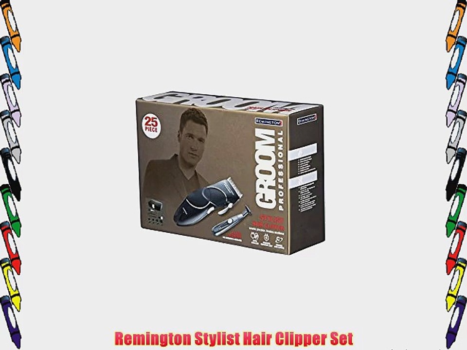 Remington Stylist Hair Clipper Set
