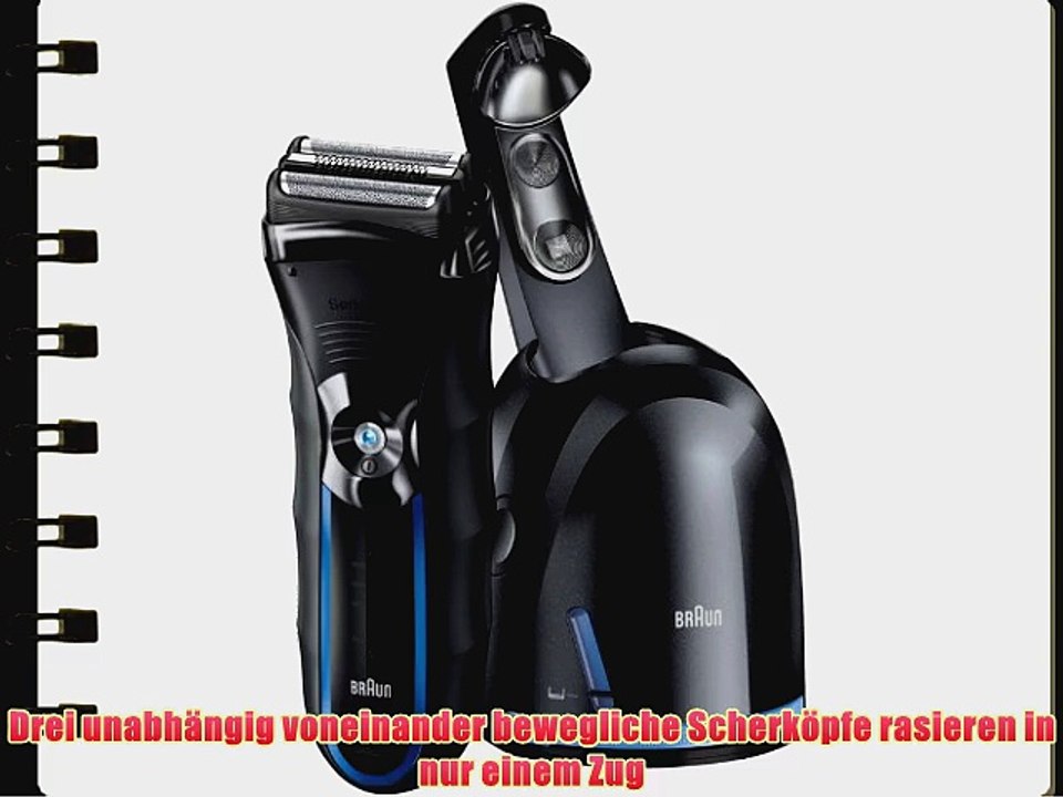 Braun Series 3 350 CC und CCR2 Herrenrasierer