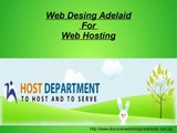Adelaide web Provides excellent services in Web design & web hosting.