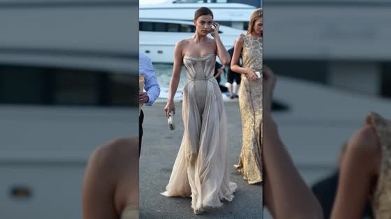 Irina Shayk glänzt bei Leonardo DiCaprio's Foundation Party in St Tropez