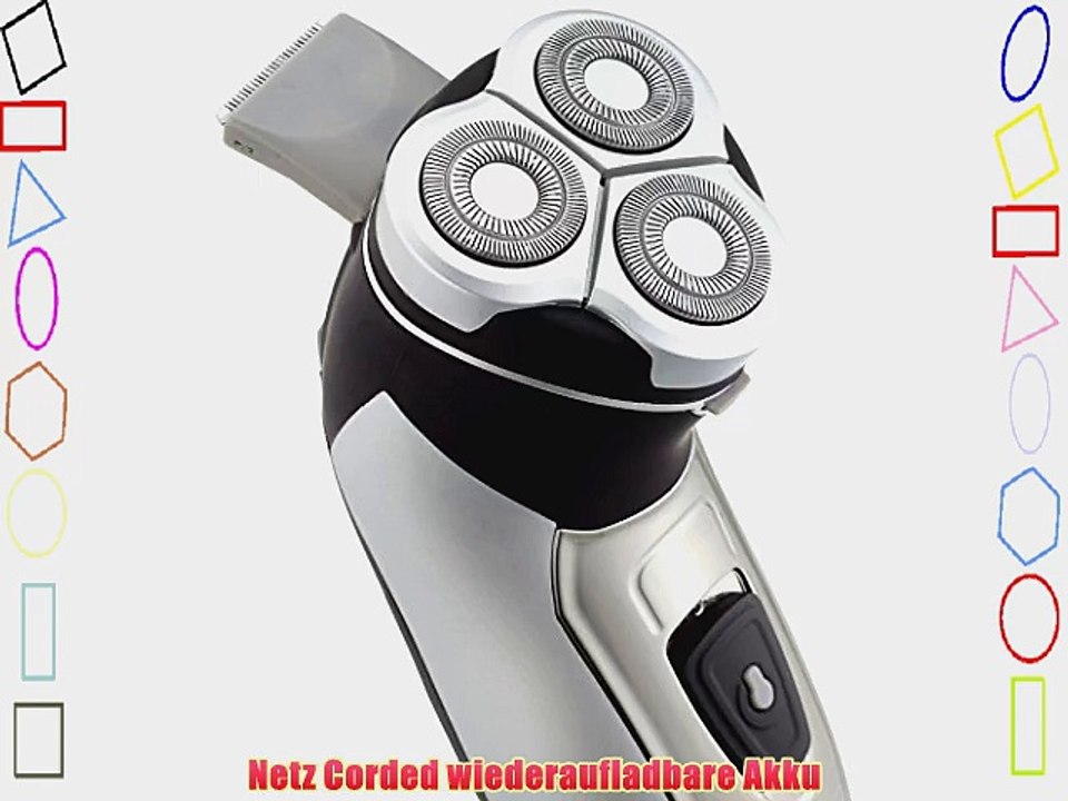 (paul anthony) pro series 3 titanium rotary shaver rechargeable
