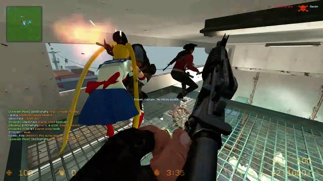 Counter Strike Source Zombie Mod Gameplay #1