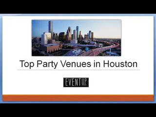 party venues in Houston