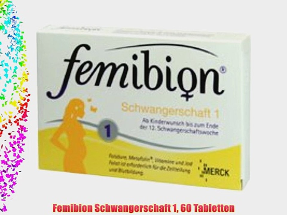 Femibion Schwangerschaft 1 60 Tabletten