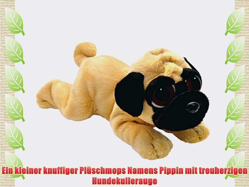 Original Suki Pl?schtier Hund Mops Pippin Kuscheltier ca. 25 cm