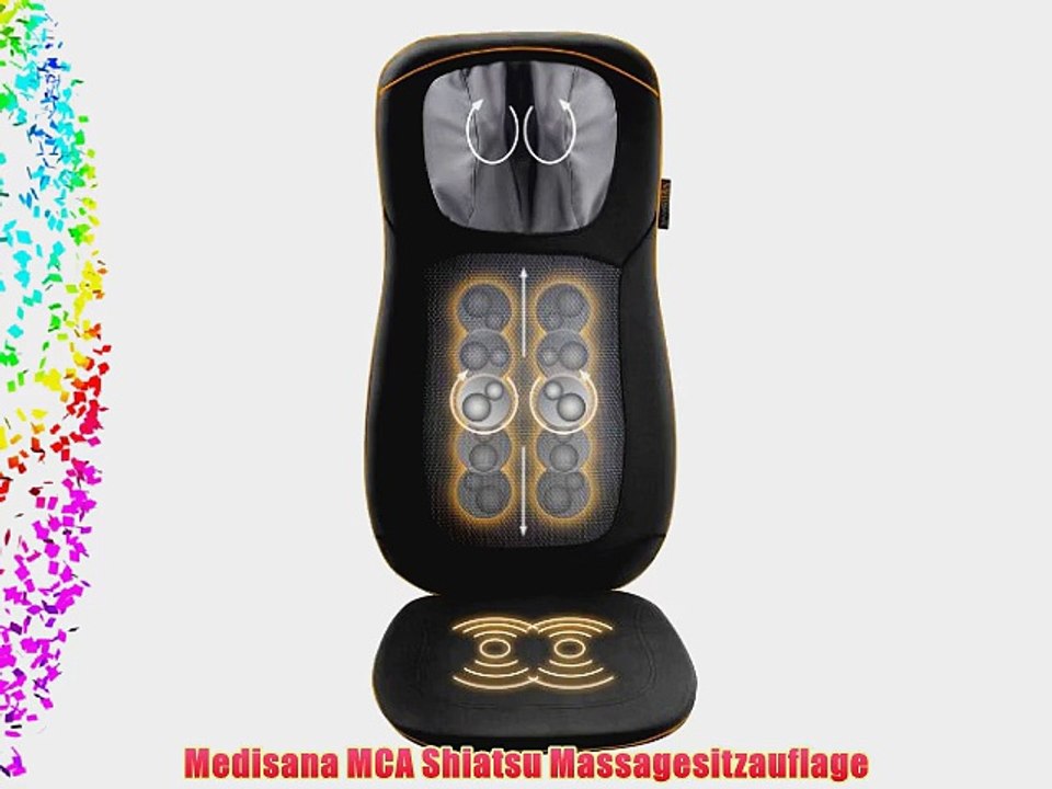Medisana MCA Shiatsu Massagesitzauflage