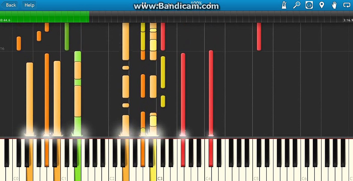 Brian McKnight - Back At One [Piano Tutorial] (Synthesia)