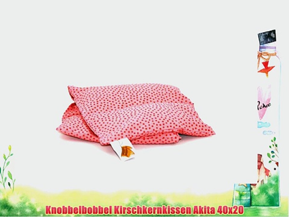 Knobbelbobbel Kirschkernkissen Akita 40x20
