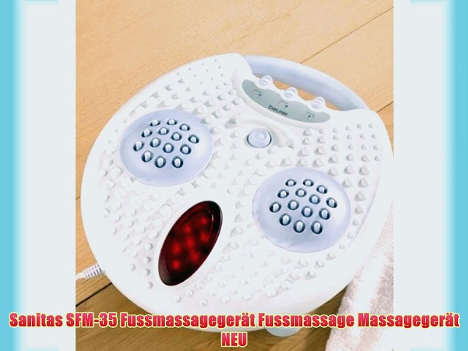 Sanitas SFM-35 Fussmassageger?t Fussmassage Massageger?t NEU
