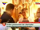 Presidente Chávez impuso Orden Postmortem Libertador en 1ra Clase a Eneas Perdomo