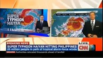 Super Typhoon Yolanda Hits Philippines -  CNN Report
