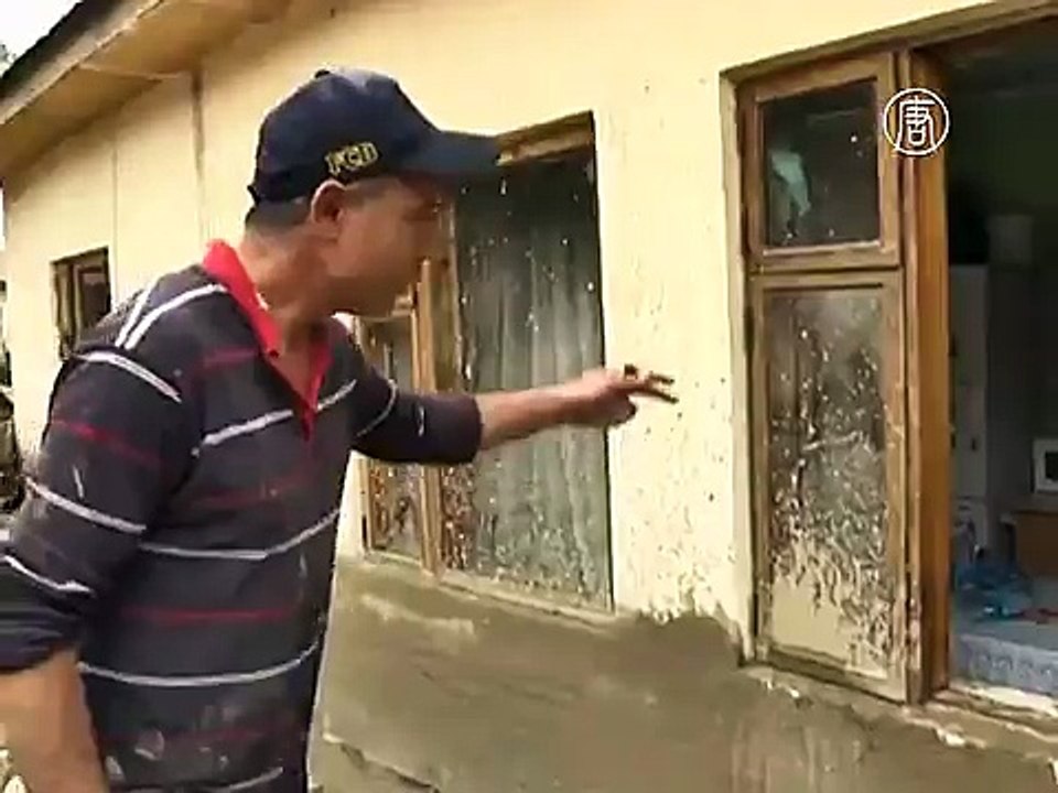 В Алматы сошел разрушительный оползень