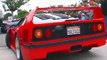 Two Ferrari Enzo F40 F50 288 GTO | 3 Porsche Carrera GT | Mercedes SL65 AMG Black Series CLK DTM
