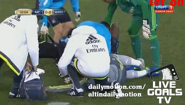 Sergio Ramos& Yaya Toure Gets Injured | Man City 0-0 Real Madrid