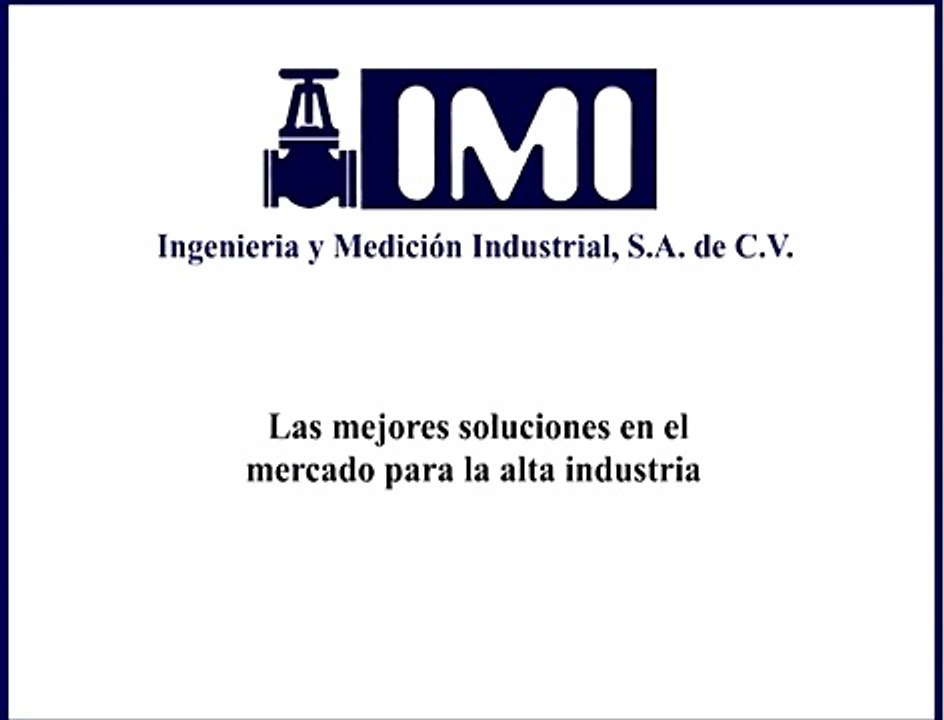 Ingeniería y Medición Industrial, S.A. de C.V.