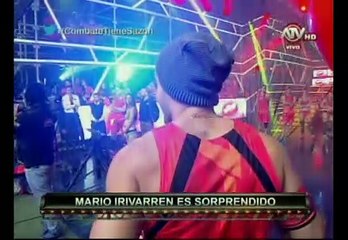 "Combate": Mario Irivarren recibió romántica sorpresa de Ivana