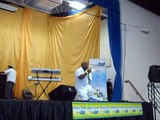 Adrian Cunningham At All White Worship Experience In Grand Cayman