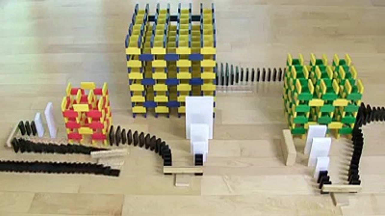 Amazing domino tricks