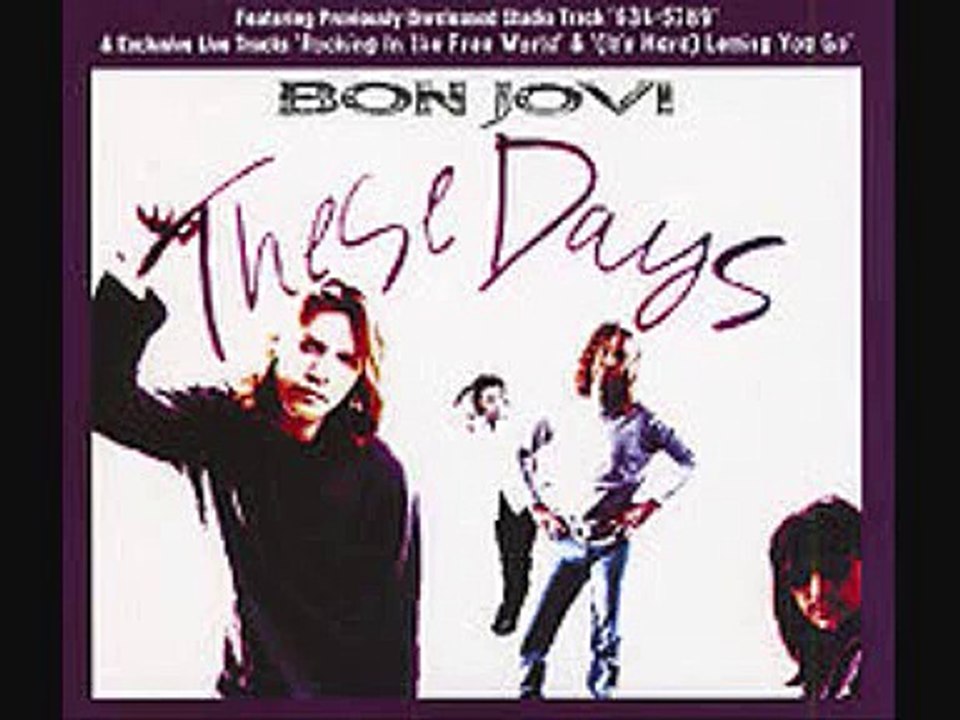 BON JOVI - (It`s hard) Letting you go - LIVE
