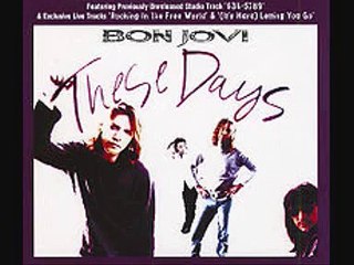 BON JOVI - (It`s hard) Letting you go - LIVE
