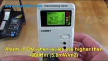 CORNET-ED78 RF & ELF ElectroMagnetic Radiation (EMF/EMR) Meter