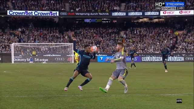 Yaya Toure Penalty Goal Manchester City 1 - 3 Real Madrid 24/07/2015 - International Champions Cup
