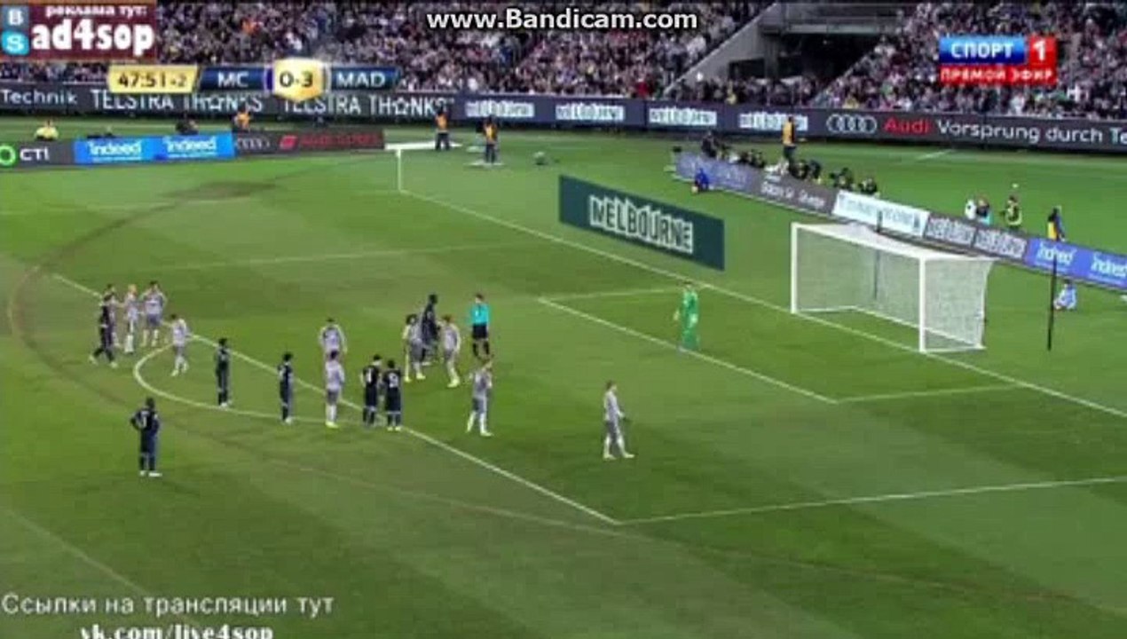 Toure Amazing Penalty-Kick Goal Manchester City 1-3 Real Madrid