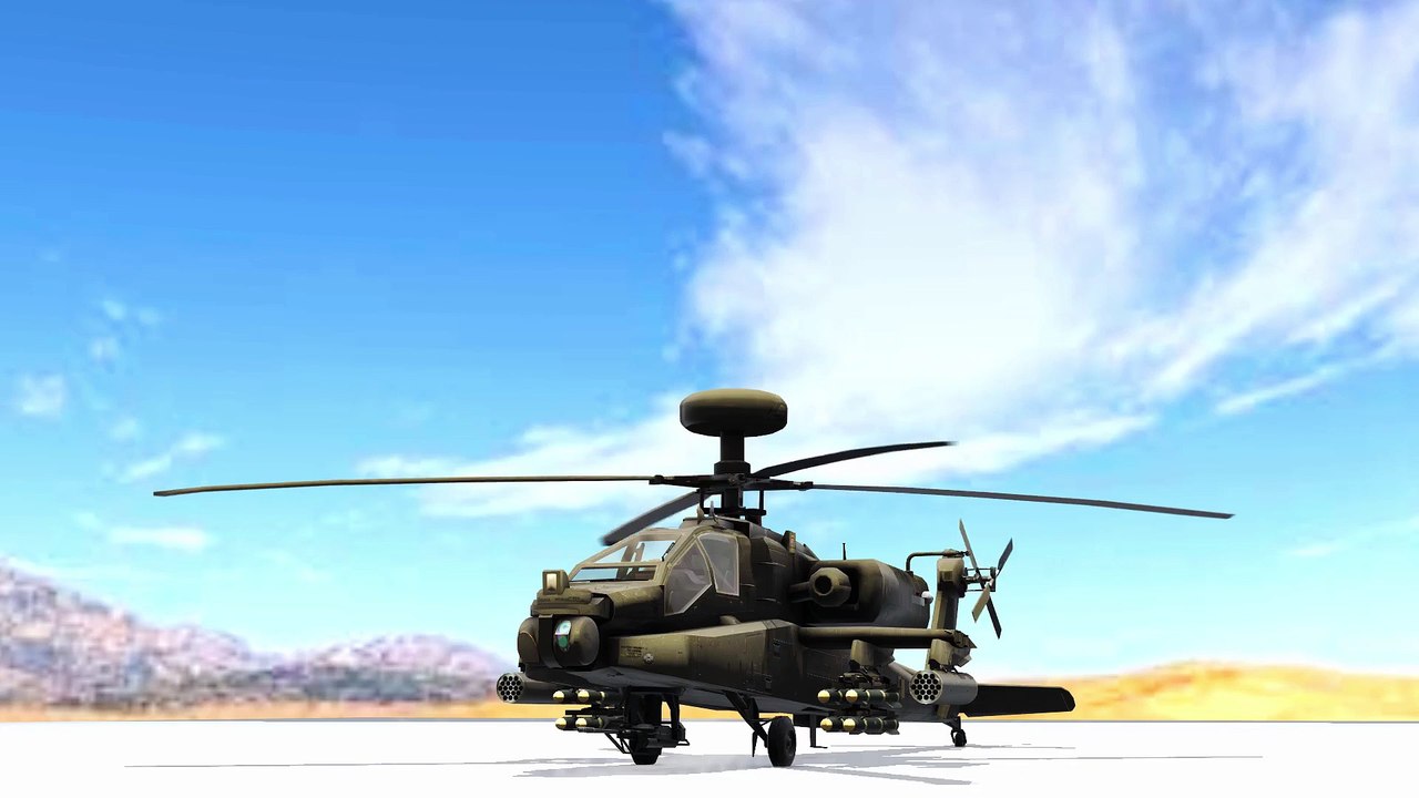 3D Helicopter flight test