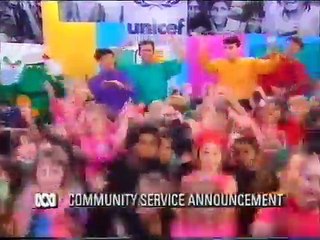 The Wiggles Unicef Christmas Commercial 1995