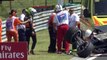 Sergio Perez crash Hungary GP Pratice 1