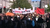 Anche la Germania si indigna: manifestanti davanti alla BCE