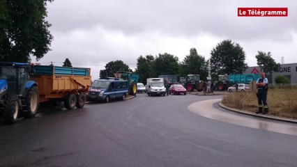 Quimper. Barrage filtrant au Troyalac'h