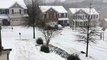 Snow storm time lapse: Charlotte, North Carolina 2014